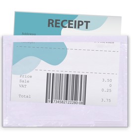 Triplast 100 x A7 Plain Document Enclosed Wallet (95 x 125 mm) | Peel & Seal Clear Plastic Envelopes/Sleeves/Pockets/Wallets | Attach Invoices, Packing Lists & Delivery Notes to Parcels