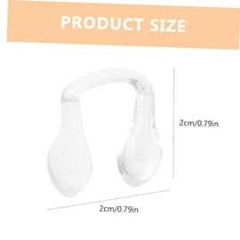 iplusmile 4Pcs Nose Pads for Glasses Comfortable Nonskid Eyeglass Nose Cushion Transparent Replacement Pads for Better for Daily Use and All Eyewear