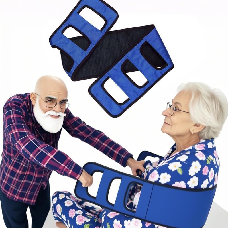 Padded Transfer Belt – Mobility Standing Assist Sling for Seniors,