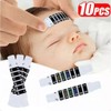 Feverscan 10x Lot Forehead Strip Head Thermometer Temperature Strips For