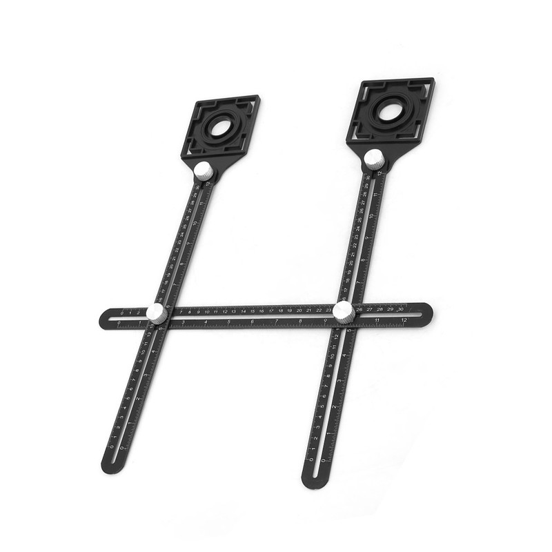 Multi functionalDual head Universal Adjustable Ruler Ceramic Tile Opening Hole