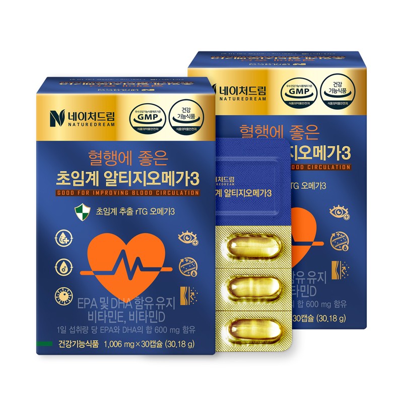 Nature Dream Supercritical Altige Omega 3 Vitamin E Vitamin D
