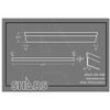 Shars 1/16 x 1/2 x 4-1/2" M42 8% Cobalt P1