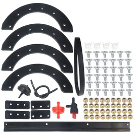 ANTO 302565MA Paddles, 55323ma Scraper Blade, 333721ma Belt for Murray 57121MA 1687312SM, for Craftsman 20" 21" 22" Snowblower 536.88150 536.885213 536.881501