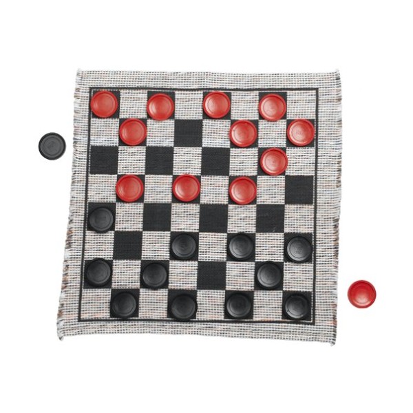 Multiflex Designs Jumbo Checker Rug Game
