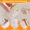 2 Pcs Toothbrush Holders for Bathroom【Upgrade Single Slot Design】 Toothbrush