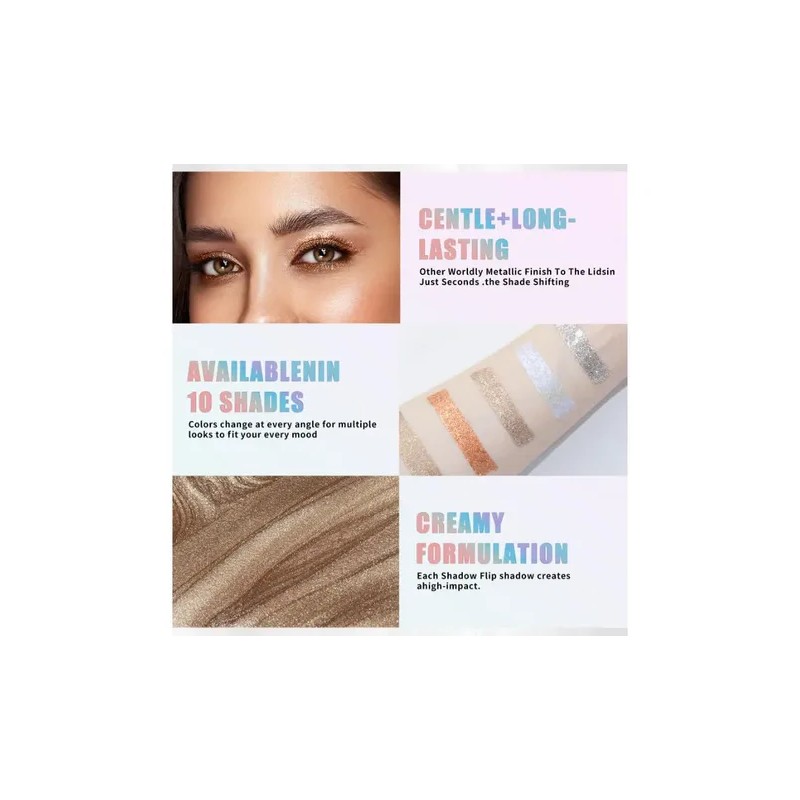 Sombra Líquida Cosmetics Con Glitter Diamond Daze Tono Eye