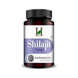 H&C Shilajit Extract Quick Dissolving Tablets - 60 Count