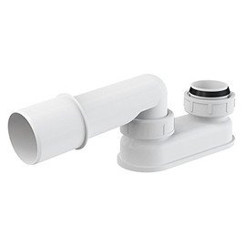 Odour Trap for Overflow Fitting DN 50 Bathtub Siphon Siphon Syphon Extra Flat