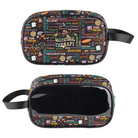 PXTIDY Occupational Therapist Clear Makeup Bag OT Therapist Gifts OT Occupational Therapy Day Thank You Appreciation Gift