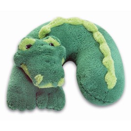 Childs Travel Support Neck Rest Pillow Alligator