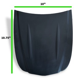 LiME LiNE Speed Shape Custom Paint Display Hood, ABS Plastic for Automotive Paint or Vinyl Wrap Model Hood