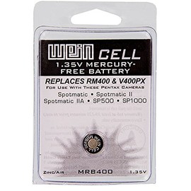 Exell MRB400 1.35V Zinc Air Battery Z400PX, E400N, EPX400, H-B, KX400, MRB400, PM400R, PX400, RM400, T400N, V400PX