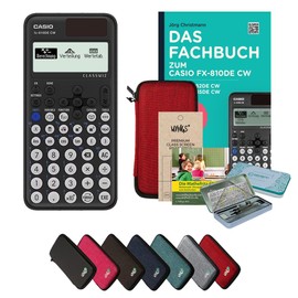 Calcuso Struts Pack Red with Calculator Casio FX-810DE CW ClassWiz