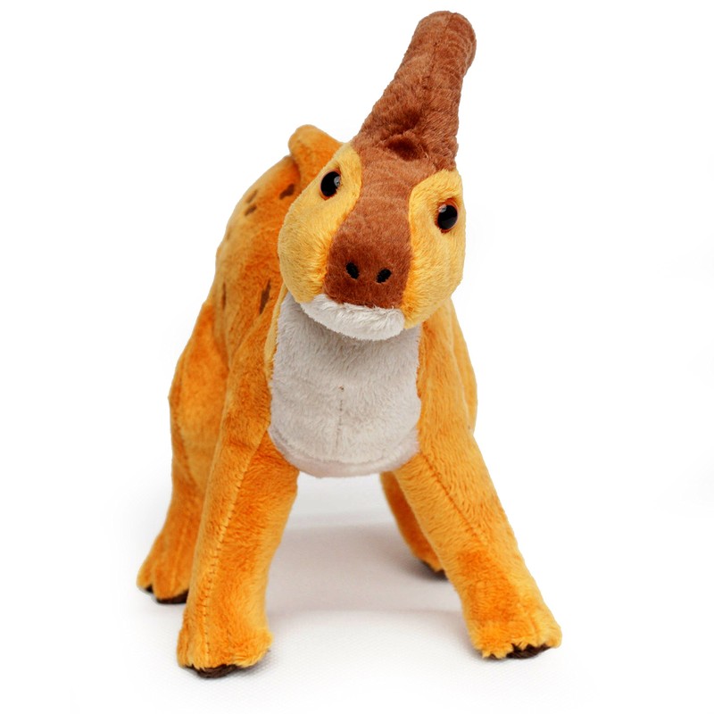 Dinosaur Parasaurolophus Cuddly Toy 35 cm Orange Plush Toy Paya