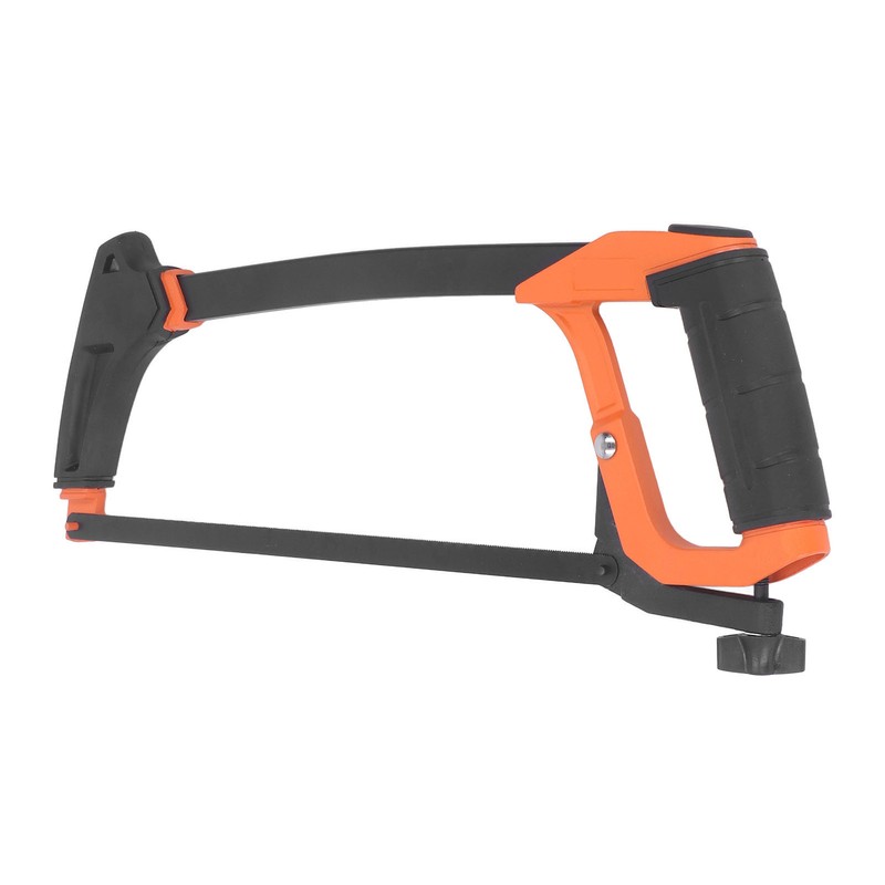 Hacksaw Frame 12in Adjustable Aluminum Alloy Hand Saw Frame Rubber