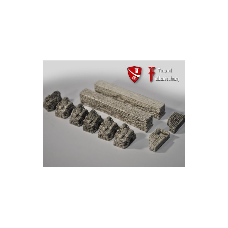 Falknersberg Tunnel, Building Kit, Track N