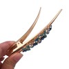2PCS Boho Iris Dragonfly Long Duckbill Beak Alligator Crocodile Teeth