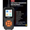 OBD2-Scanner, V318 OBD2-Scanner 1,8-Zoll-Farbbildschirm 10 Sprachen Fehlerleser Autodiagnosetool Autoversicherung &