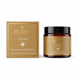 AURORA | Suplemento para el Estado de Animo con 5-HTP, Curcumina y Bacopa Monnieri | Bienestar Emocional y Claridad Mental | 90 Capsulas 600mg | 45 Dias | Bodhi Origins