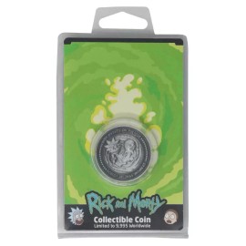 Rick And Morty Limited Edition Collectible Coin (ONLY 9995 MADE) LE RARE