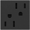Legrand adorne 15A Tamper-Resistant Outlet (Graphite Finish), ARTR152G4