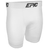 Epic Youth Wicking Compression Shorts White L