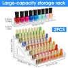 2 Pack Acrylic Nail Polish Organizer 84 Bottles of 7