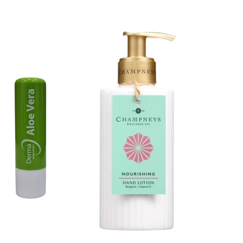 Champneys Nourishing Hand Lotion 250ML Bergamot,Vitamin E With Free Aloe
