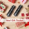 LETMY Tactical Flashlight, Super Bright LED Mini Flashlights with Belt
