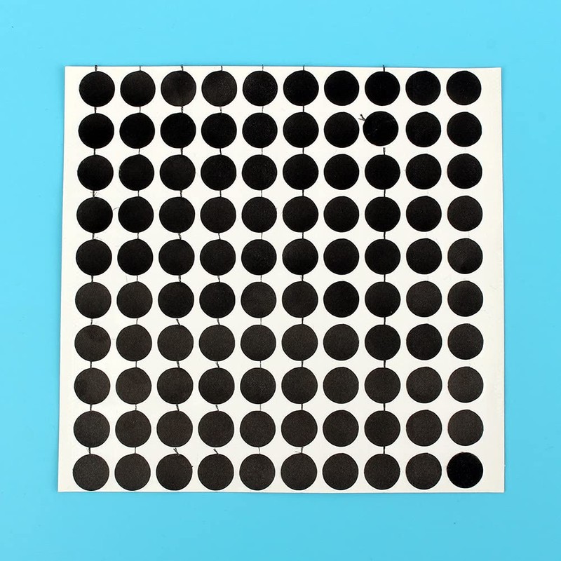 Pool Ball Position Marker, Black Billiard Spot Stickers Pool Table