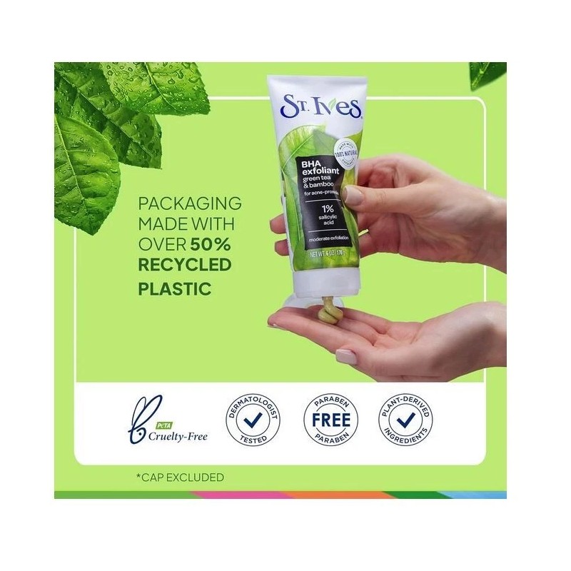 St. Ives Blackhead Clearing Face Scrub, Clears Blackheads & Unclogs