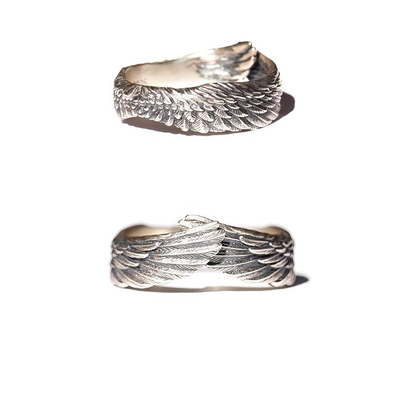 PurifyMR Men's Ring, One Size Fits Most, Stylish, 925 Silver
