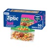 Ziploc Snack Bags with EasyGuide Texture, Small Plastic Storage Bags
