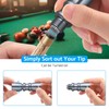 Snooker 3 in 1Cue Tip Shaper, eSynic Profeesional Billiard Snooker