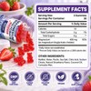 Magnesium Bisglycinate Gummies 400mg, Chelated Magnesium Glycinate Gummies for Adults,
