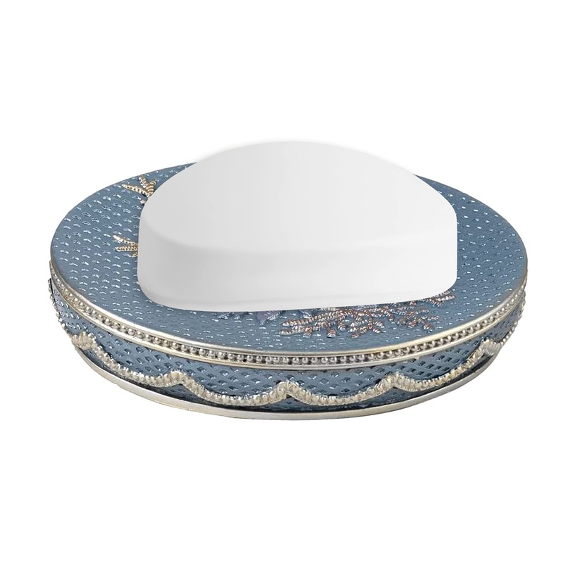 Popular Bath Capri, SOAP Dish, Slate Blue