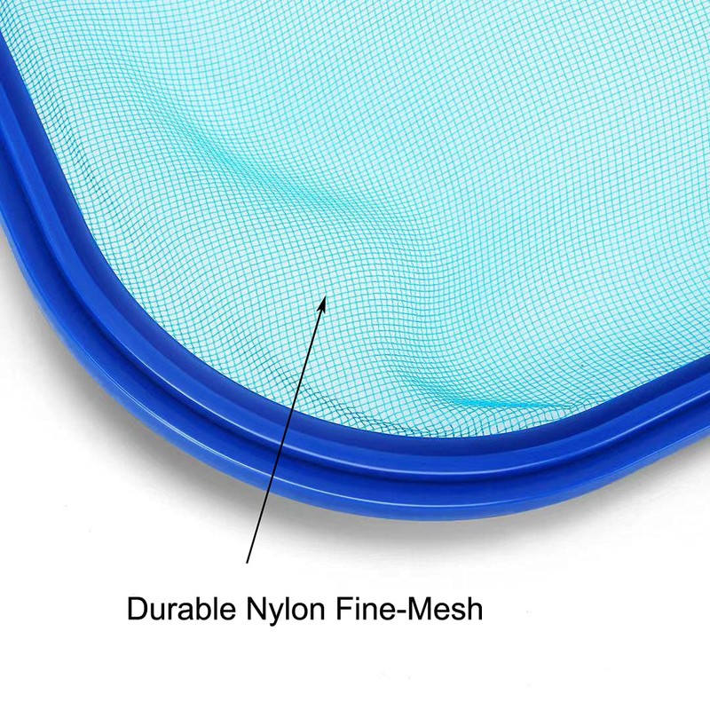 Evob Pool Skimmer Net with Adjustable 17-40" Telescopic Pole -
