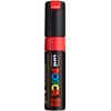 Uni-Ball Posca PC-8K Broad Chisel Tip Marker - Fluorescent Red