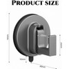 Suction Cup Hooks for Shower, Ffunhoo Heavy Suction Cups Without
