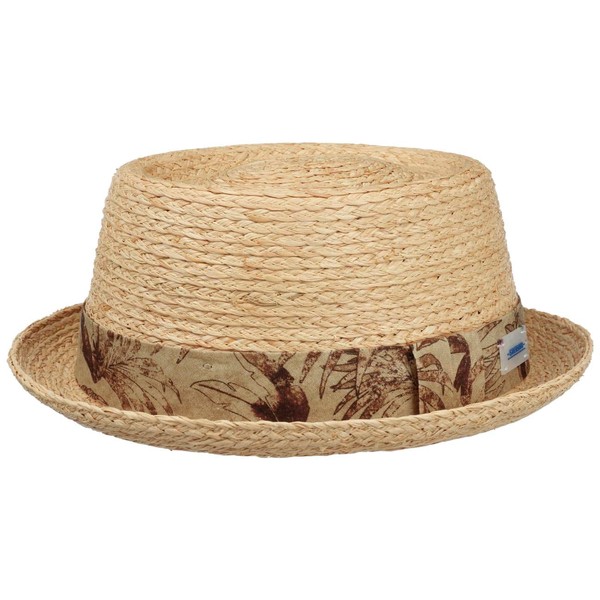 Stetson Vilco Sustainable Pork Pie Straw Hat Women/Men - Beach