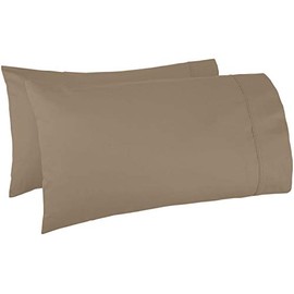 Trend Bedding Mart Oversize Pillow Case. Taupe King Extra Large. Fits Even The Fluffiest Pillows Including The Pancake Pillow. Sleeve Style. Extra Tall Pillowcase. 100% Cotton. 600 Thread Count
