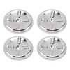 4pcs Coffee Filter Stainless Steel Reusable Filter Rust Resistant Effective