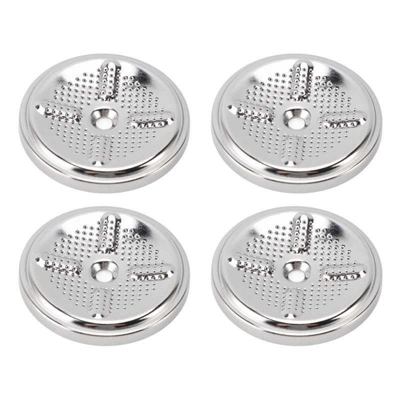 4pcs Coffee Filter Stainless Steel Reusable Filter Rust Resistant Effective
