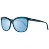Rodenstock Women's Cat Eye Sunglasses R3271 D 59 Green 100%