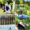 AISITIN Solar Water Pump - 10W Fountain Kit with Pipes