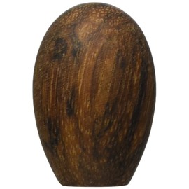 e+m Think Big Pencil Sharpener, Zebrano Natural Wood (2887-55)