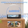 KUNPHY Jewelry Cleaner, 46KHZ, 12OZ Capacity, Ultrasonic Jewelry Cleaner with