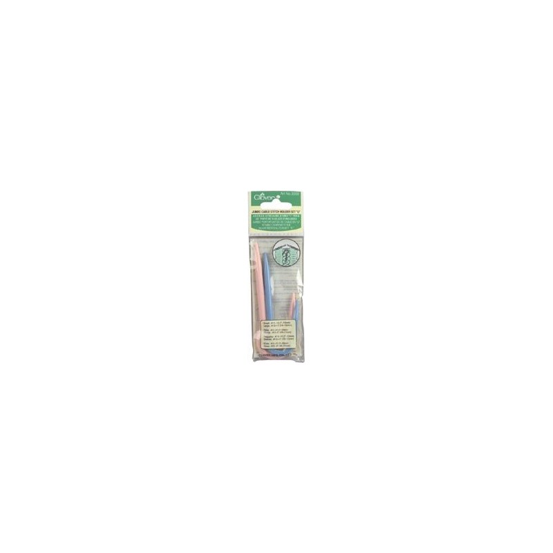 Clover Needlecrafts Jumbo U - Soporte para punto de cable