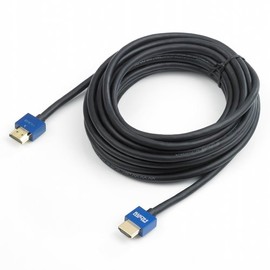 SlimHDMI 6m Slim HDMI Cable, The World's Slimmest HDMI Lead? (Gold Plated, 1080p, 3D, High Speed, ARC)